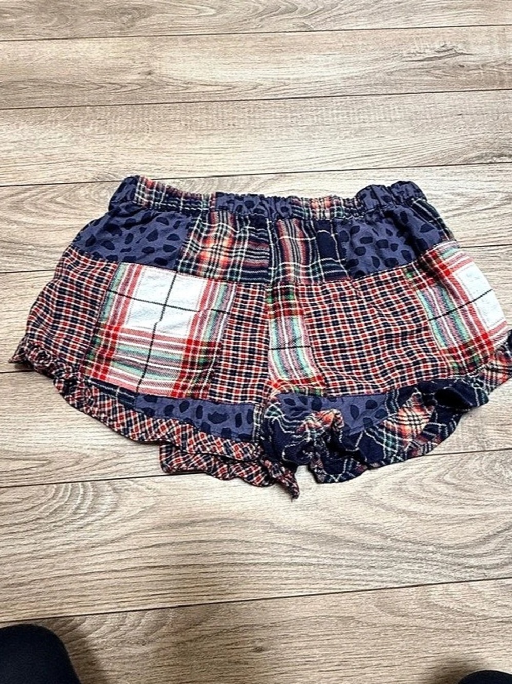 Aerie patchwork shorts size M